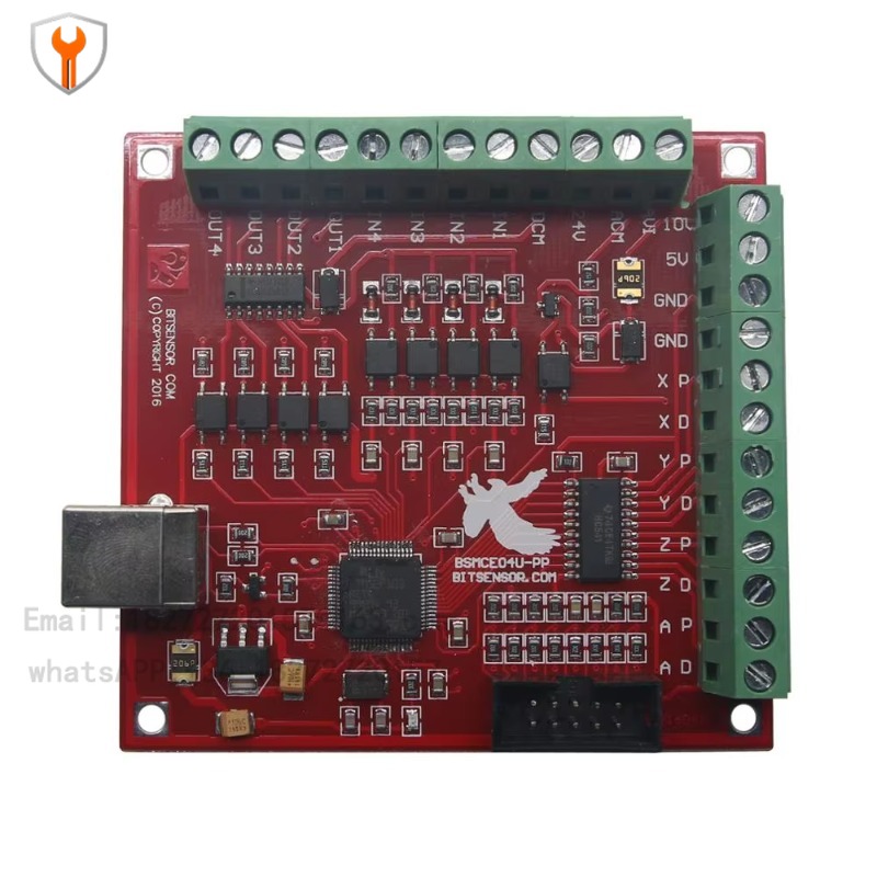 Mach3 Usb Cnc Controller 4 Axis 100Khz - CNC USB MACH3 100 kHz Breakout-Board