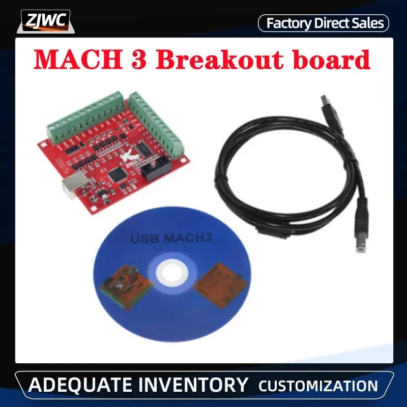 3 teile/satz 1pc 4 Achsen MACH – Mach3 Usb Cnc Controller 4 Axis 100Khz Bewertung und Preis